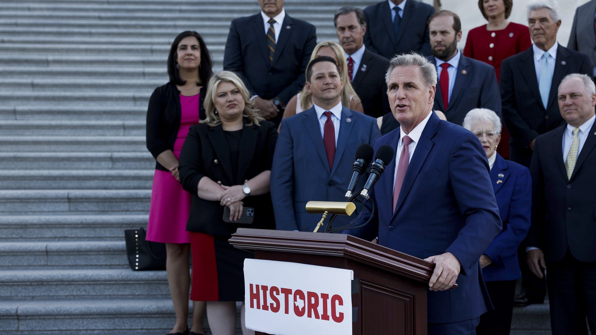 Kevin McCarthy and other House Republicans