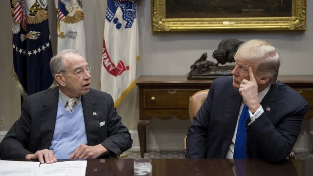 Grassley Twists Trump’s Arm For Criminal Justice Reform