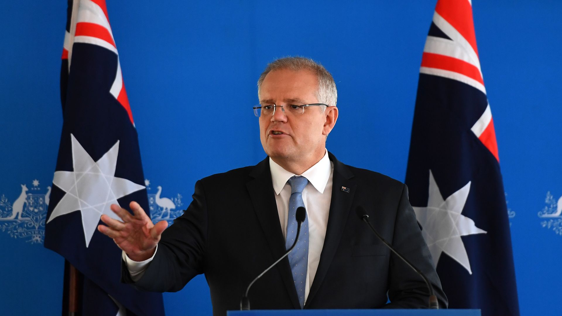 Scott Morrison spoke out over the live streaming of the New Zealand attacks.