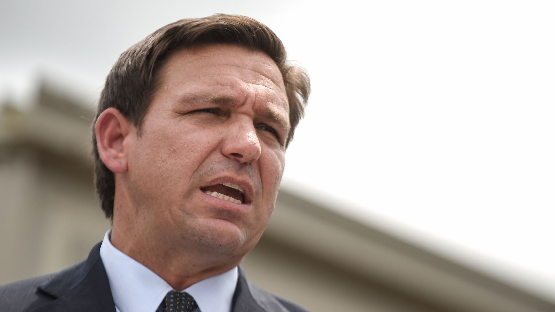 Talking head of Gov. Ron Desantis 