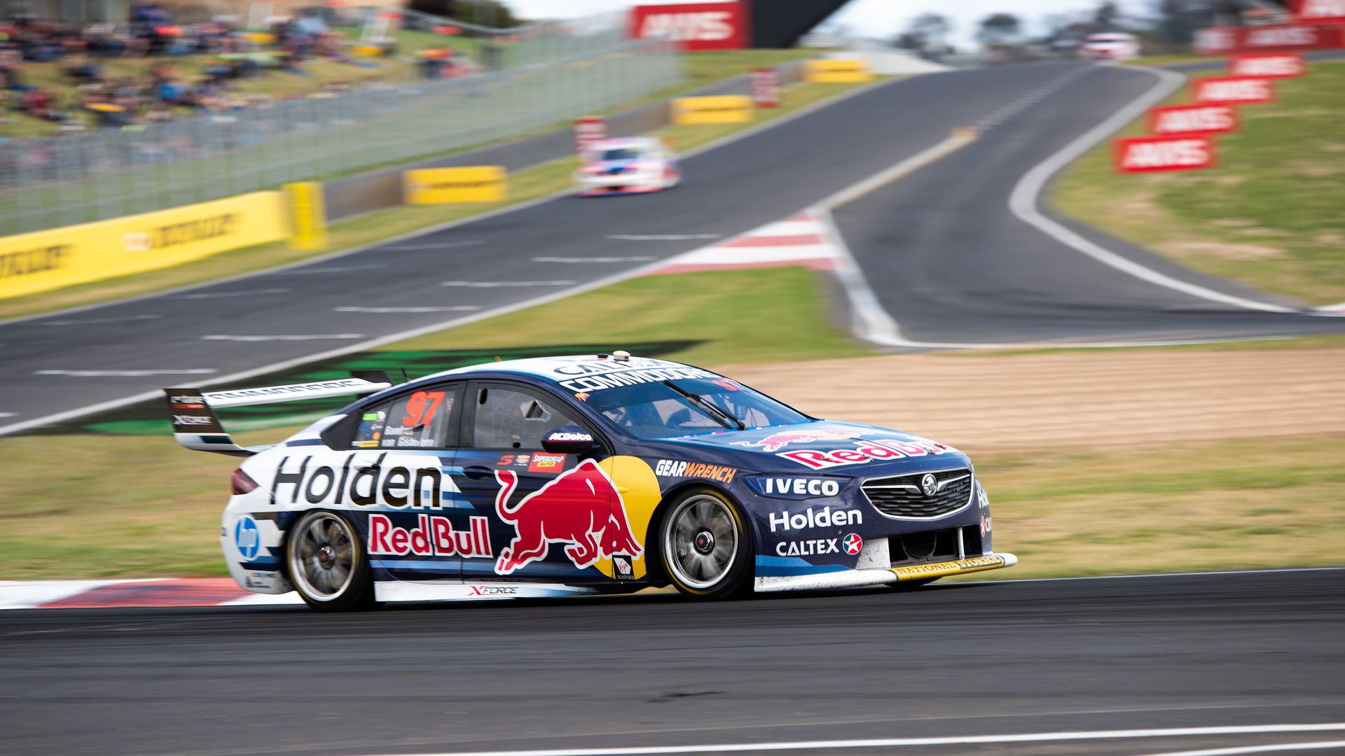 A Holden Commodore a at the Supercheap Auto Bathurst 1000 V8 Supercar Race at Mount Panorama Circuit in Bathurst, Australia. (Photo by Speed Media/Icon Sportswire via Getty Images)