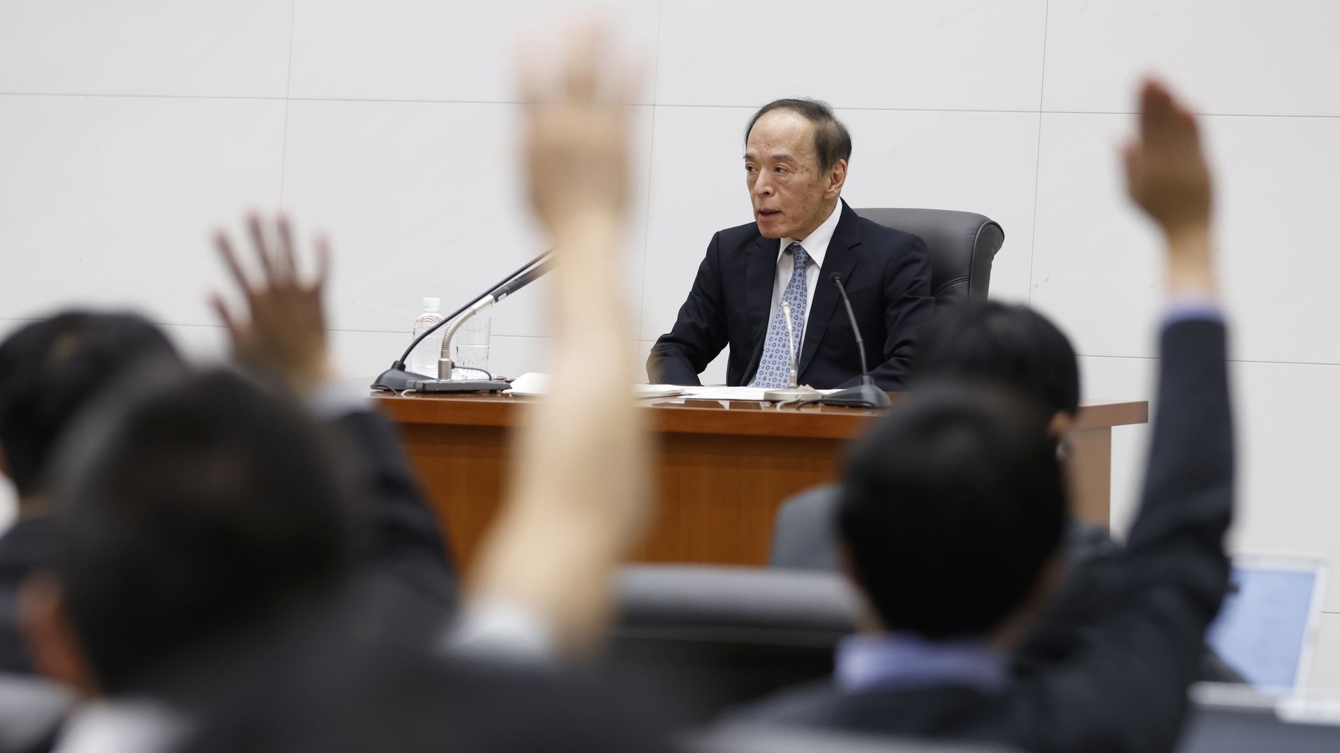 Bank of Japan governor Kazuo Ueda