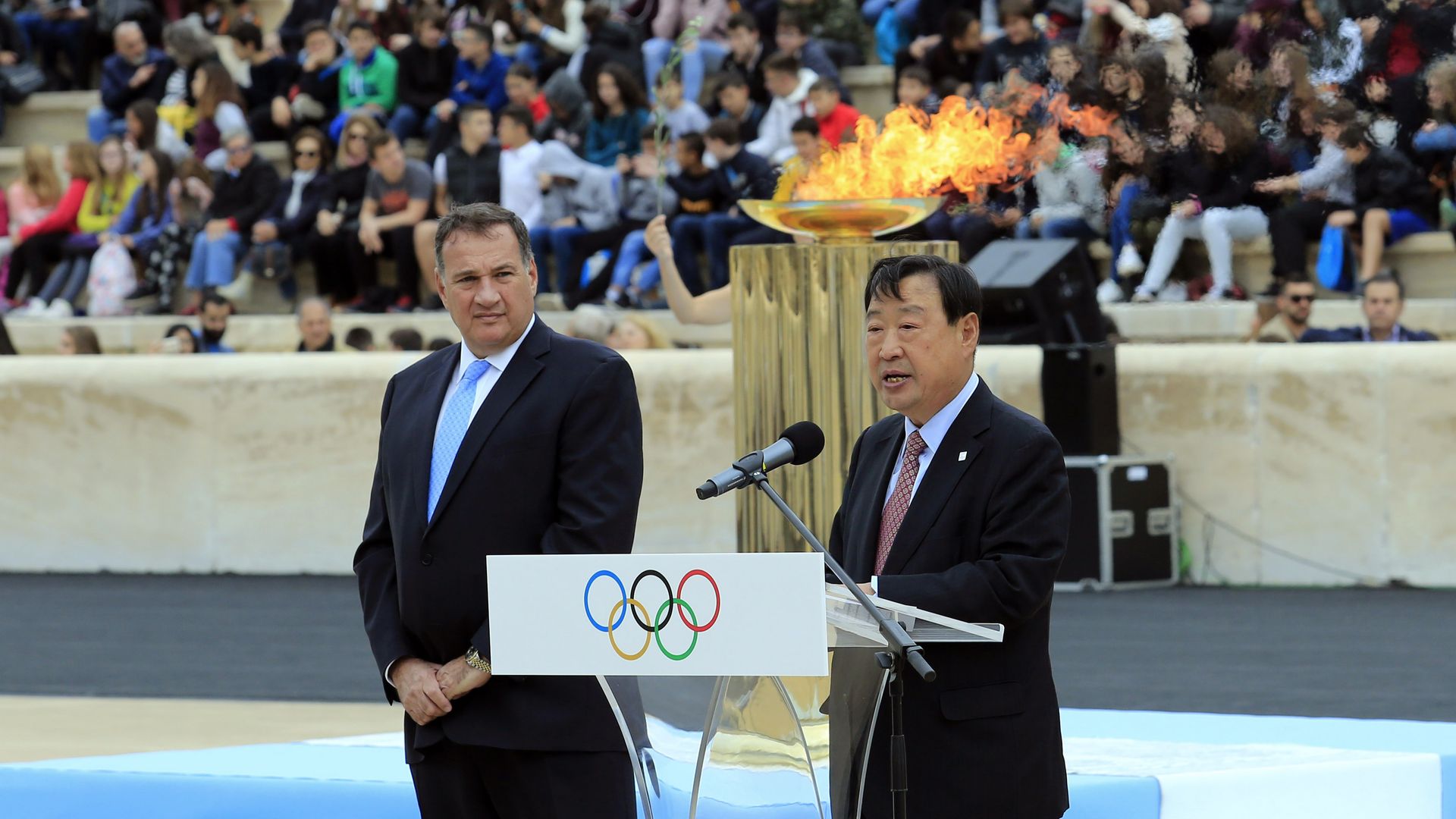 Lee Hee-beom, President of the PyeongChang Organising Committee for the 2018 Winter Olympics. 