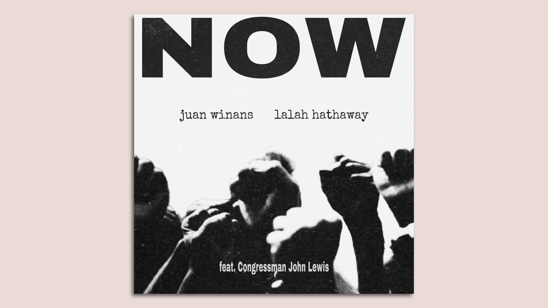 Cover art for NOW song by Juan Winans and Lalah Hathaway