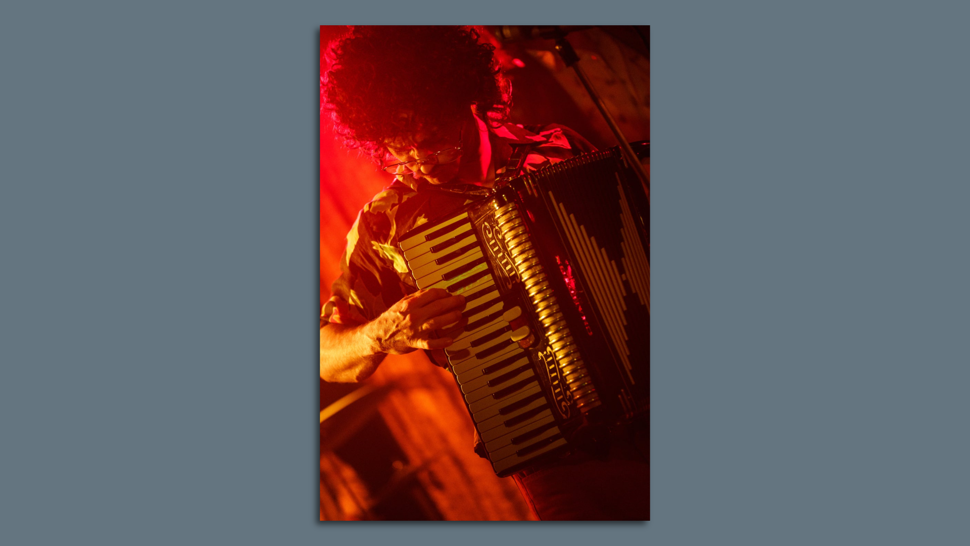 A movie poster for "Weird: The Al Yankovic Story"