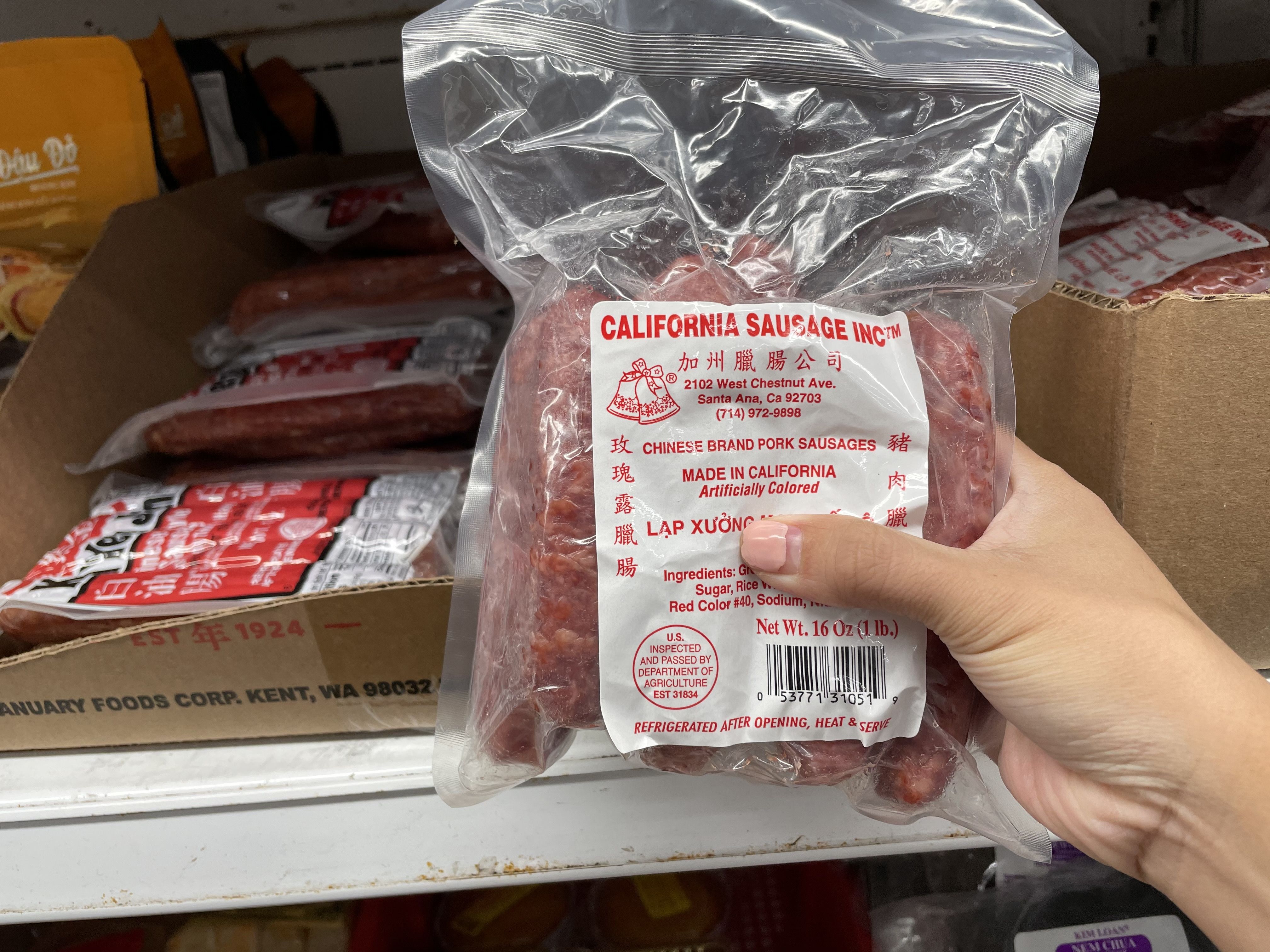 Chinese sausage at C-Fresh