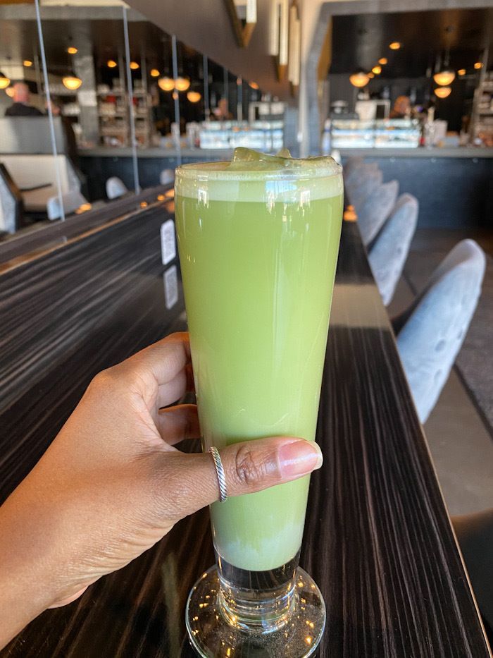 Sister Plaza Midwood Matcha Latte