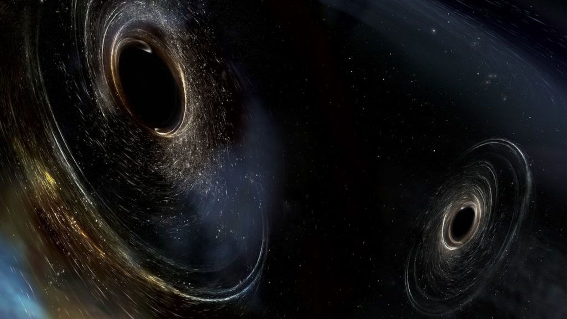 Artist's illustration of two black holes. Photo: LIGO/Caltech/MIT/Sonoma State