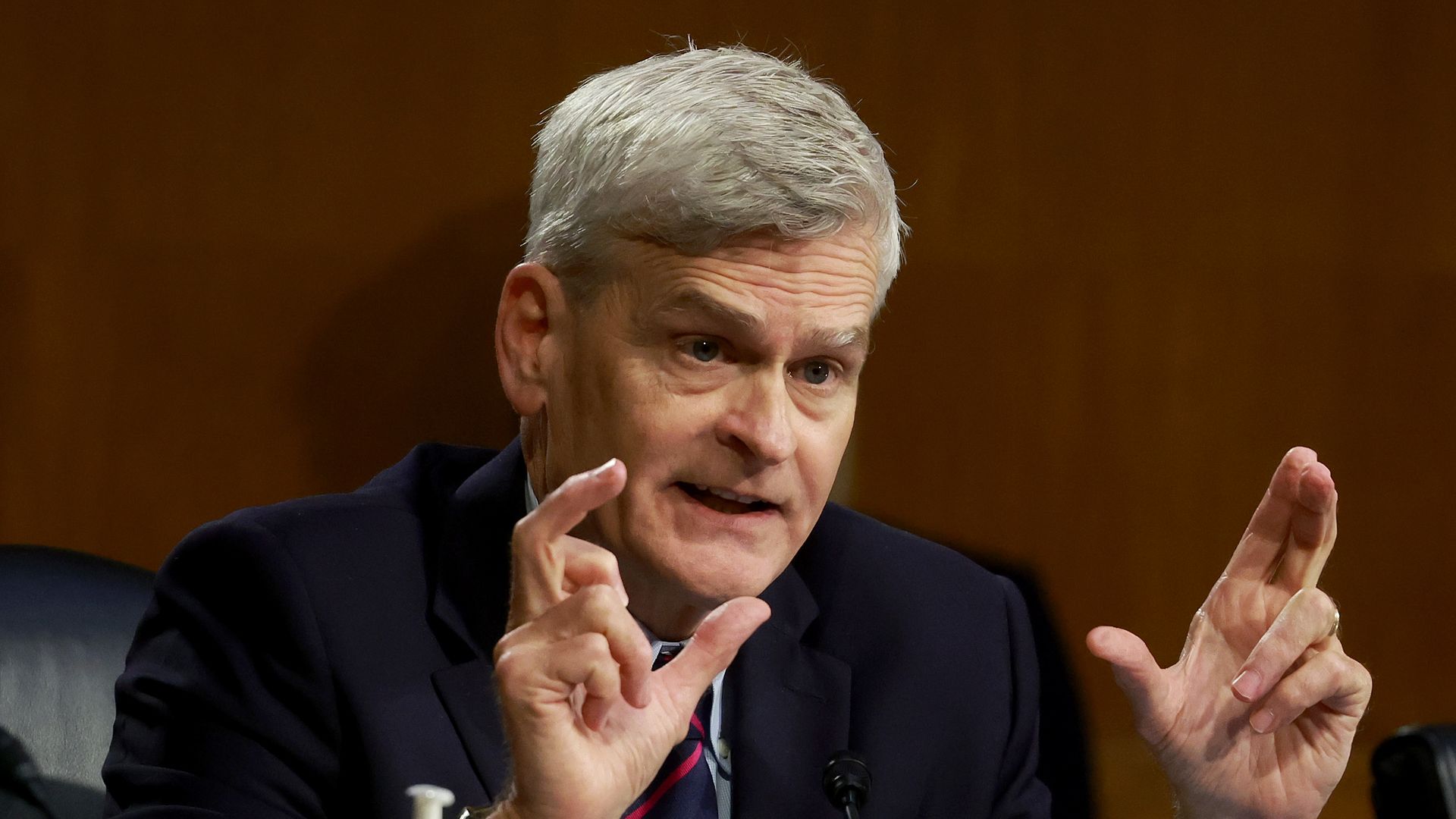Bill Cassidy in a committee hearing room