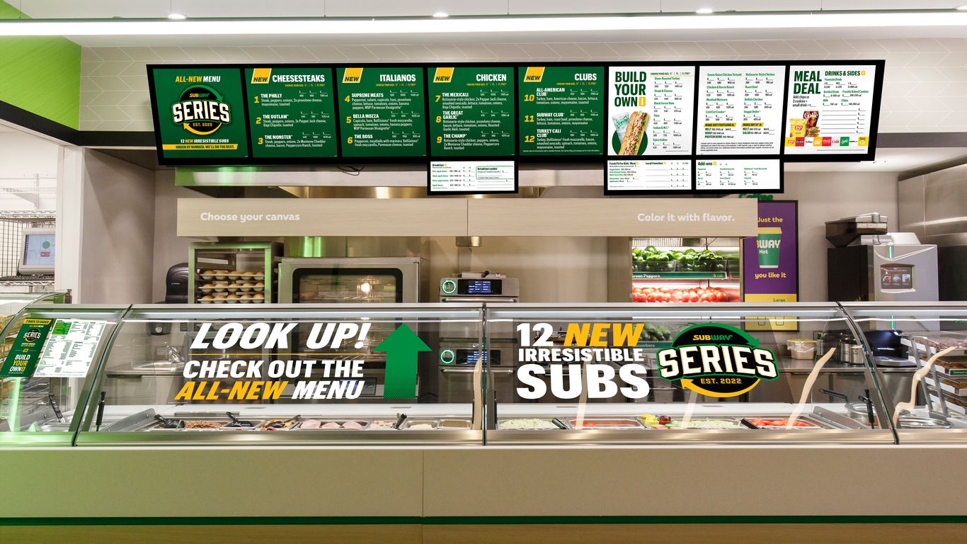 Subway new menu Subway Series adds 12 subs with free sub giveaway July 12