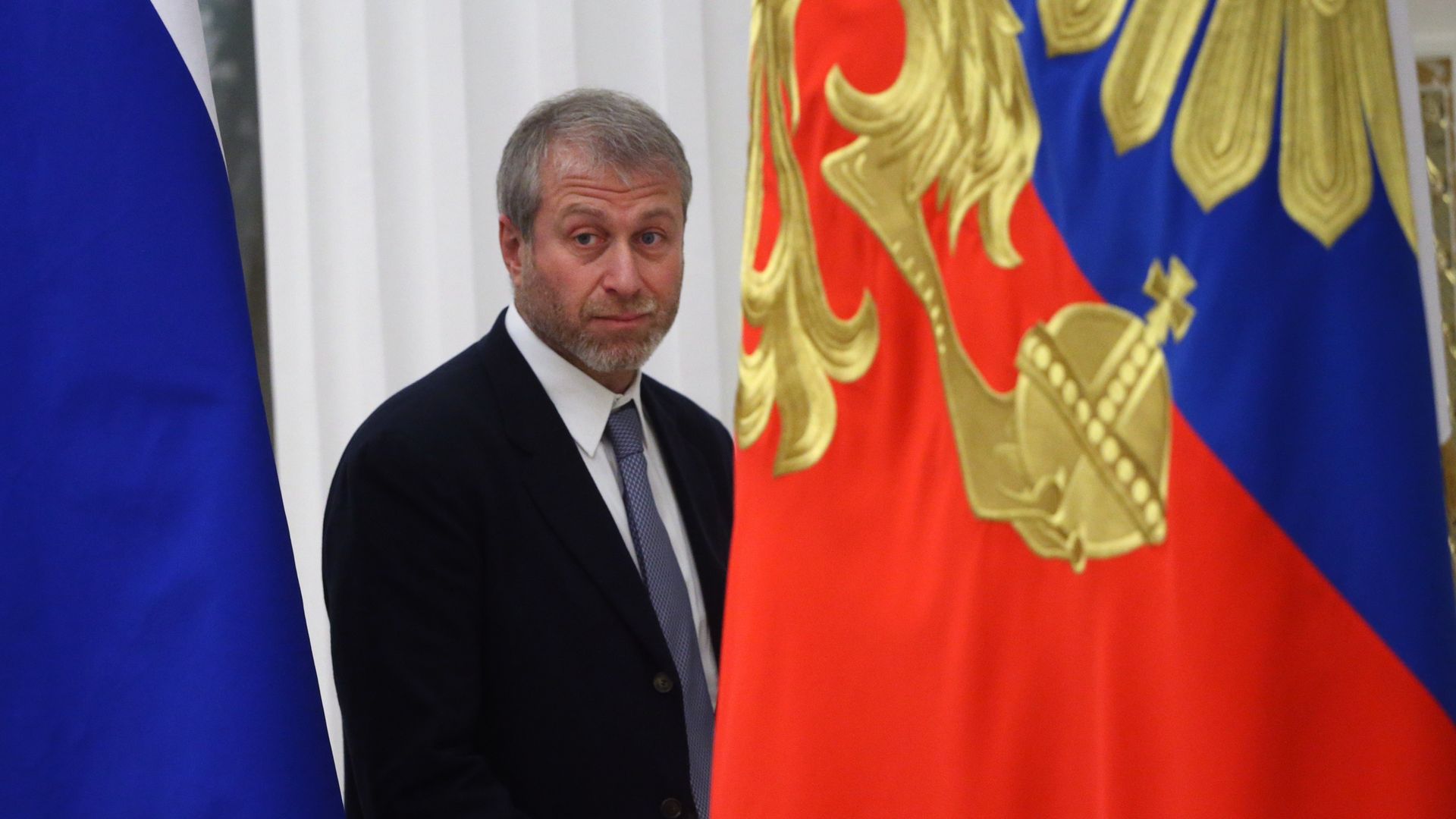 Roman Abramovich attending a meeting in the Kremlin in Moscow in December 2016.