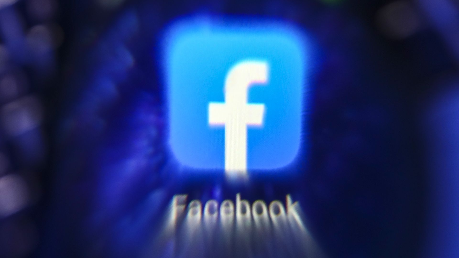 Facebook logo. 