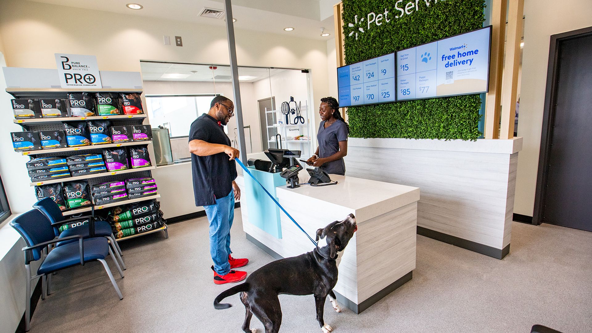 Walmart opens first pet service center Axios NW Arkansas