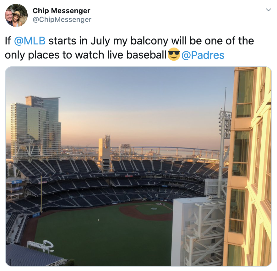 The Places Blessed With Ballpark Views During Mlb S No Fans Era Axios