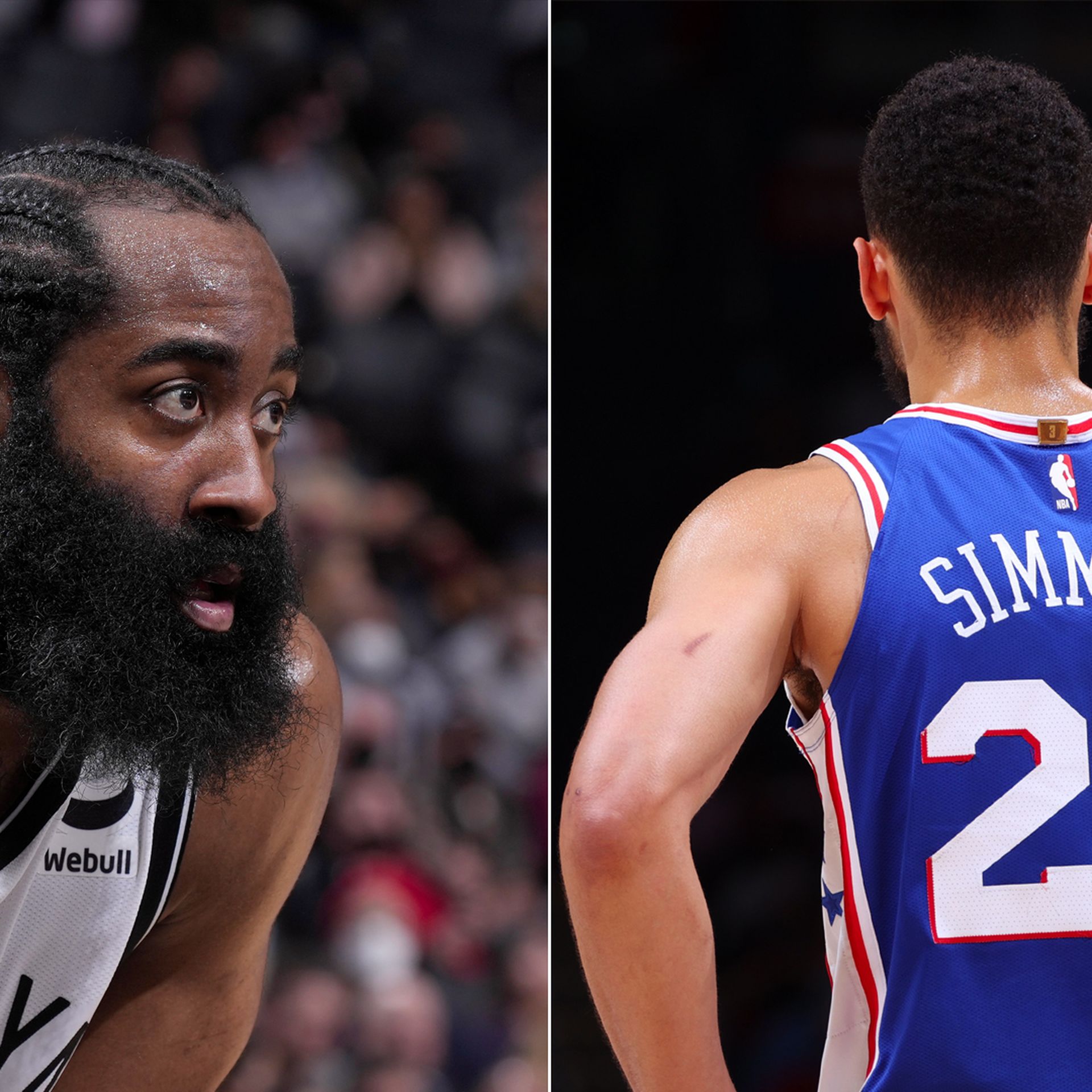 How to buy James Harden 76ers jersey, Ben Simmons Nets jersey after trade 