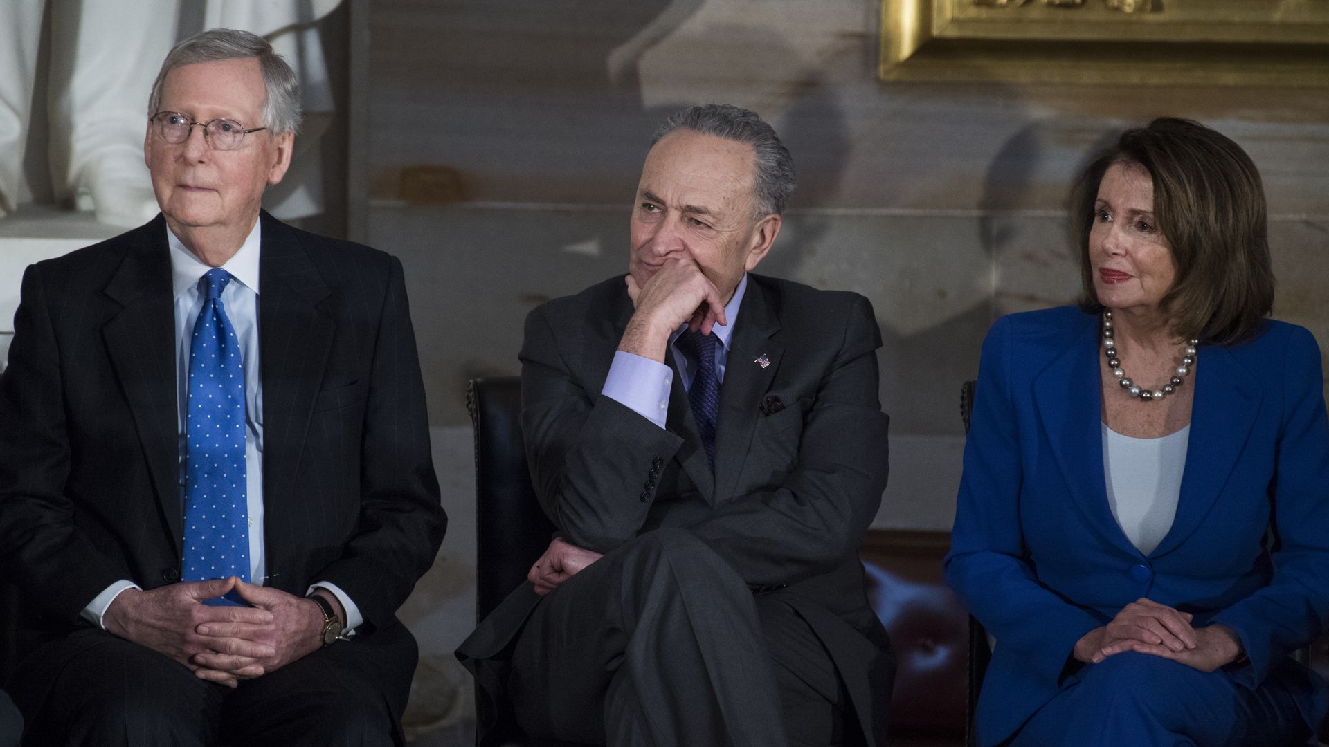 McConnell, Pelosi and Schumer