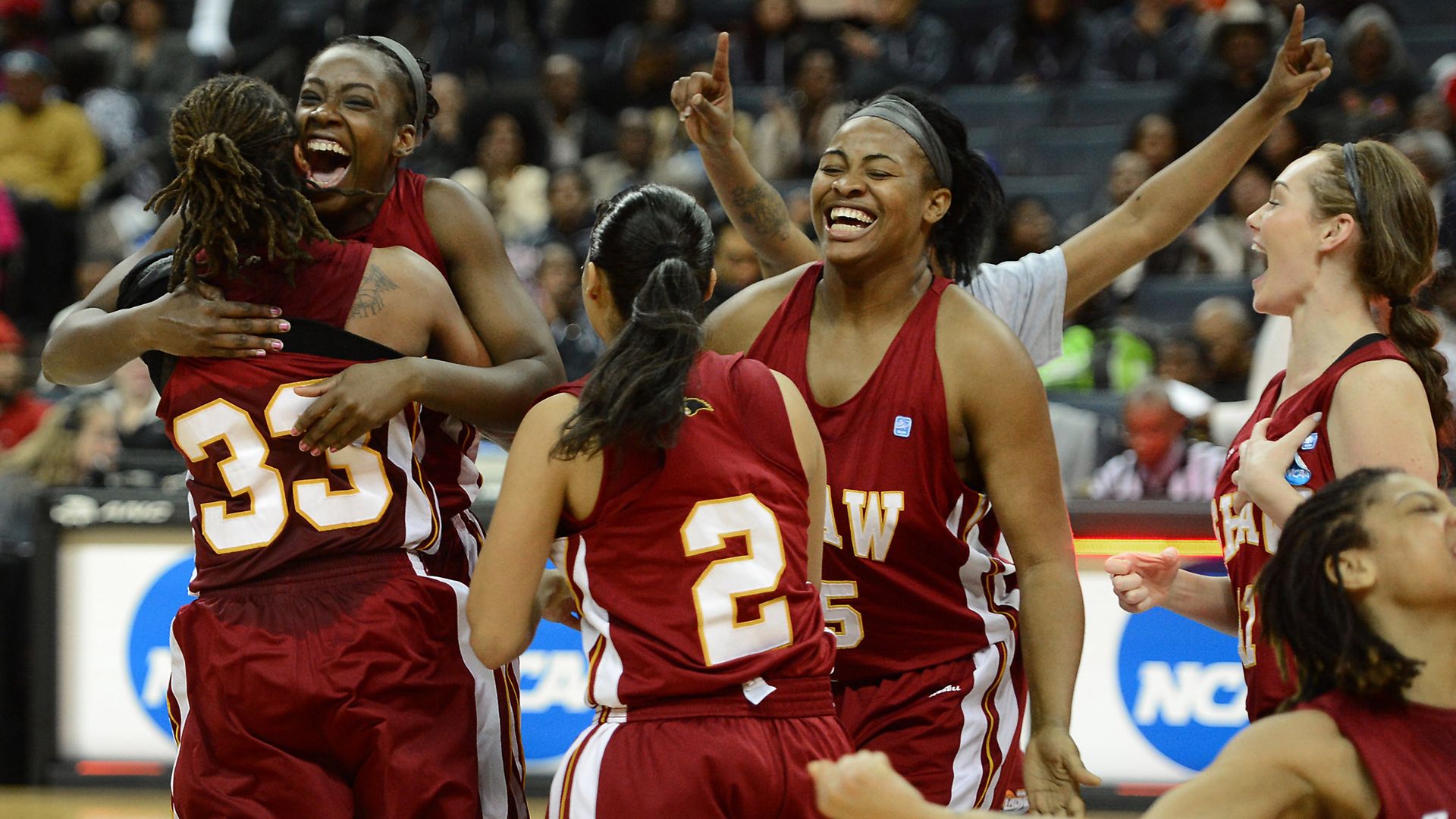 Shaw University women's basketball. Jeff Siner/Charlotte Observer/Tribune News Service via Getty Images