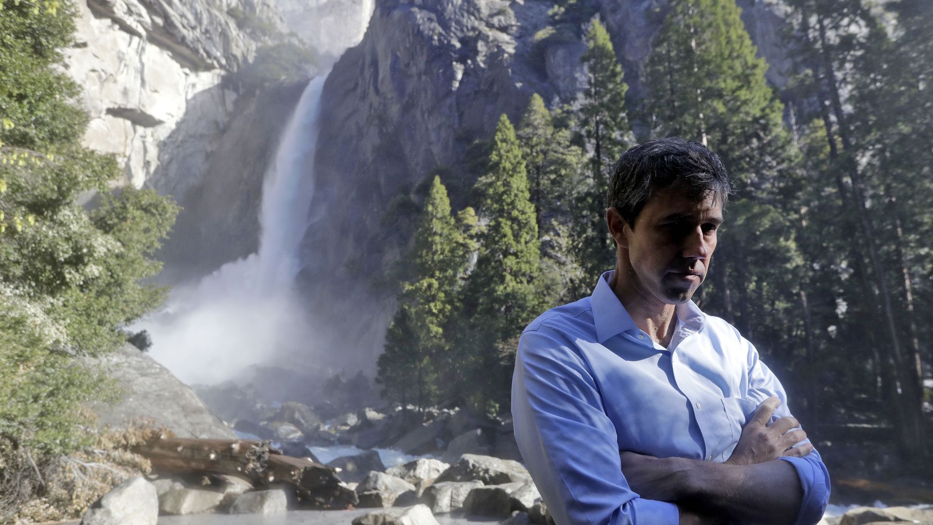 Beto O'Rourke at Yosemite