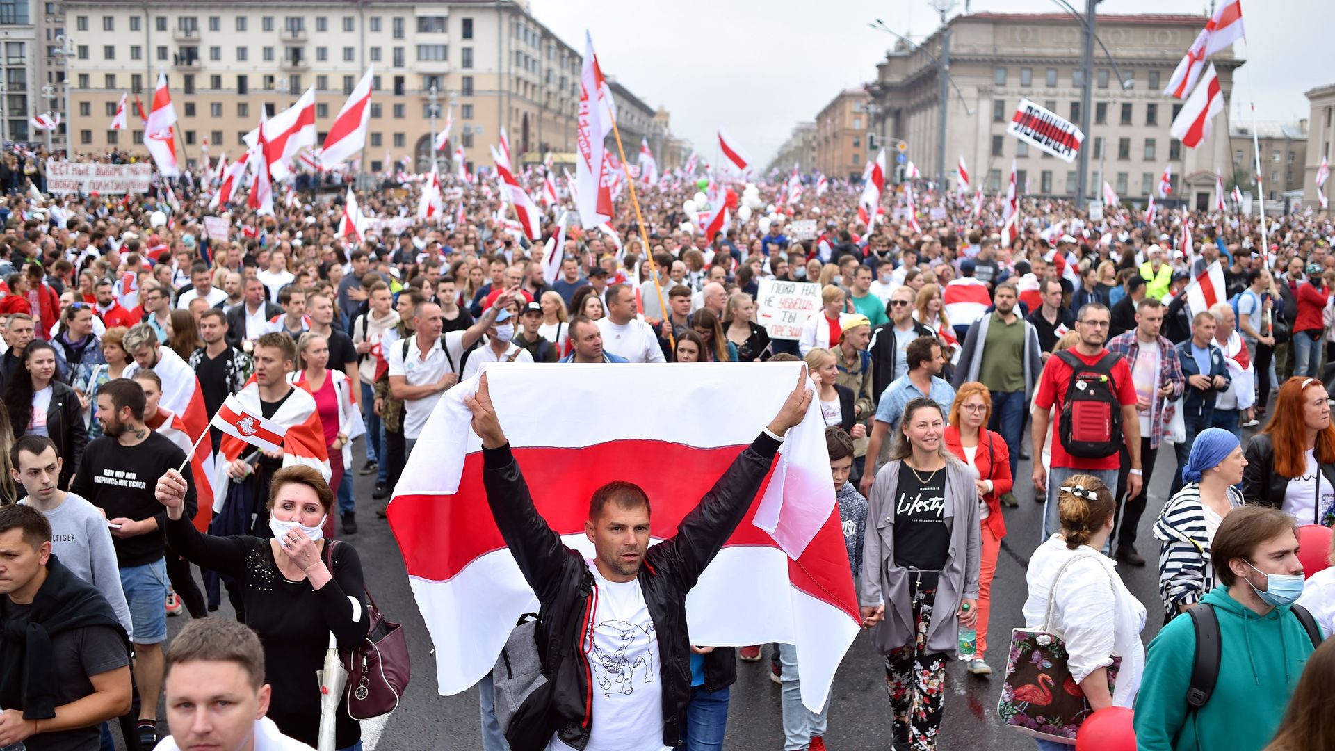 Belarus protests.