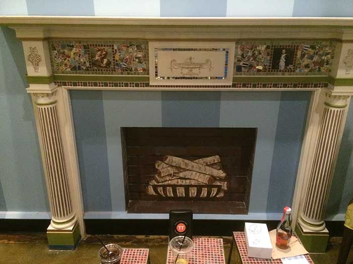amelie's-fake-fireplace