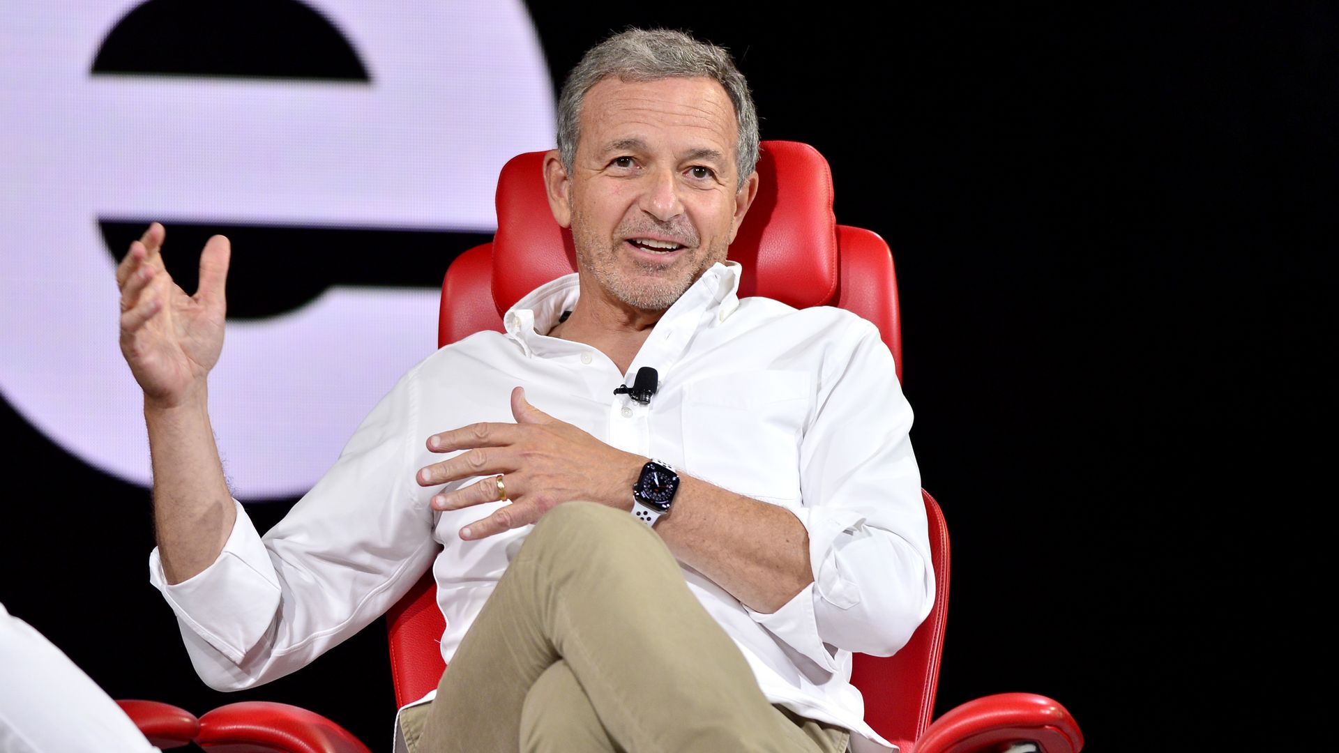 The Walt Disney Company Former CEO and Chairman Robert Iger speaks onstage during Vox Media's 2022 Code Conference - Day 2 on September 07, 2022 in Beverly Hills, California. 