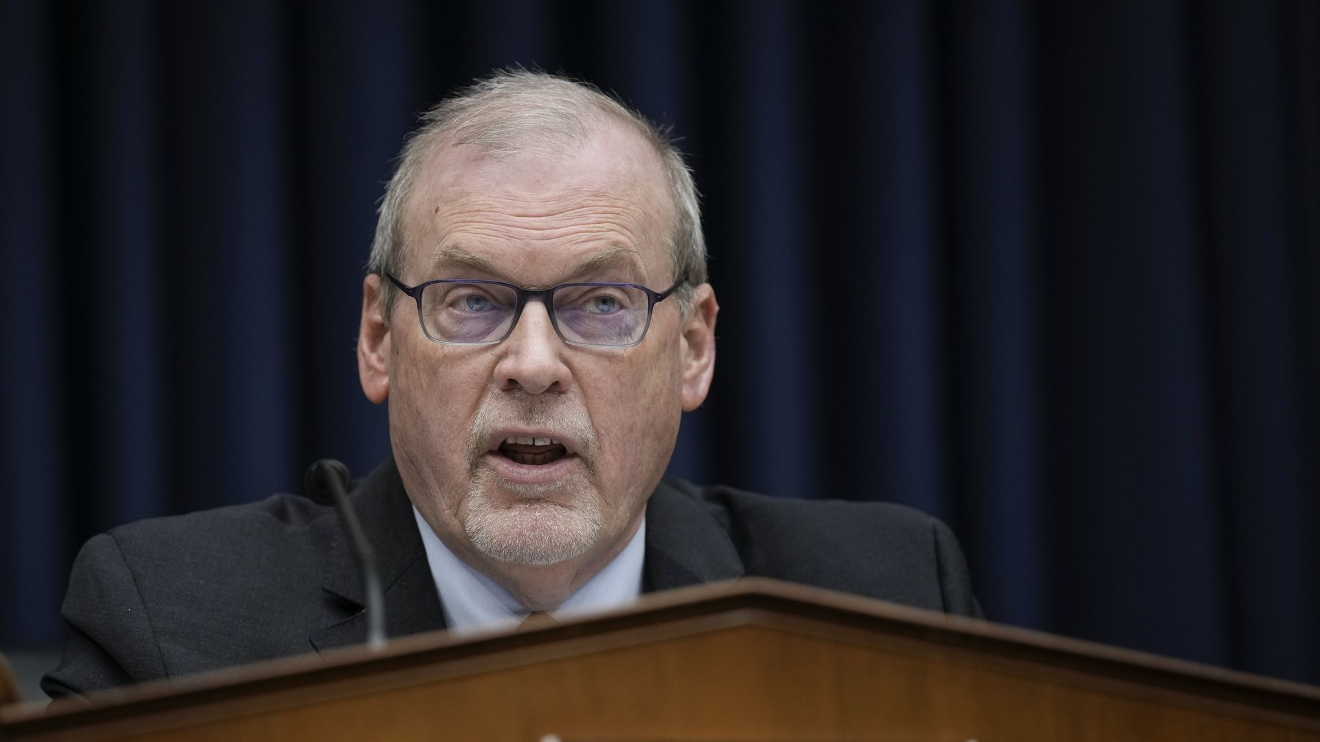 Congressman Morgan Griffiths speaks during a hearing
