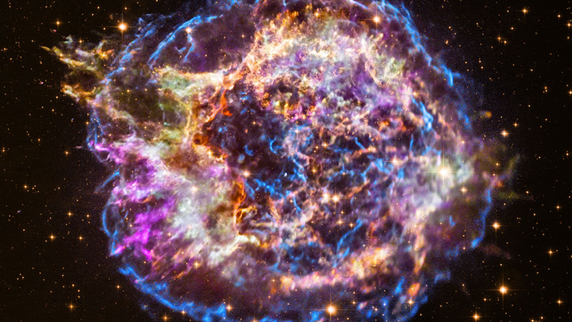 Cassiopeia A seen by Chandra.
