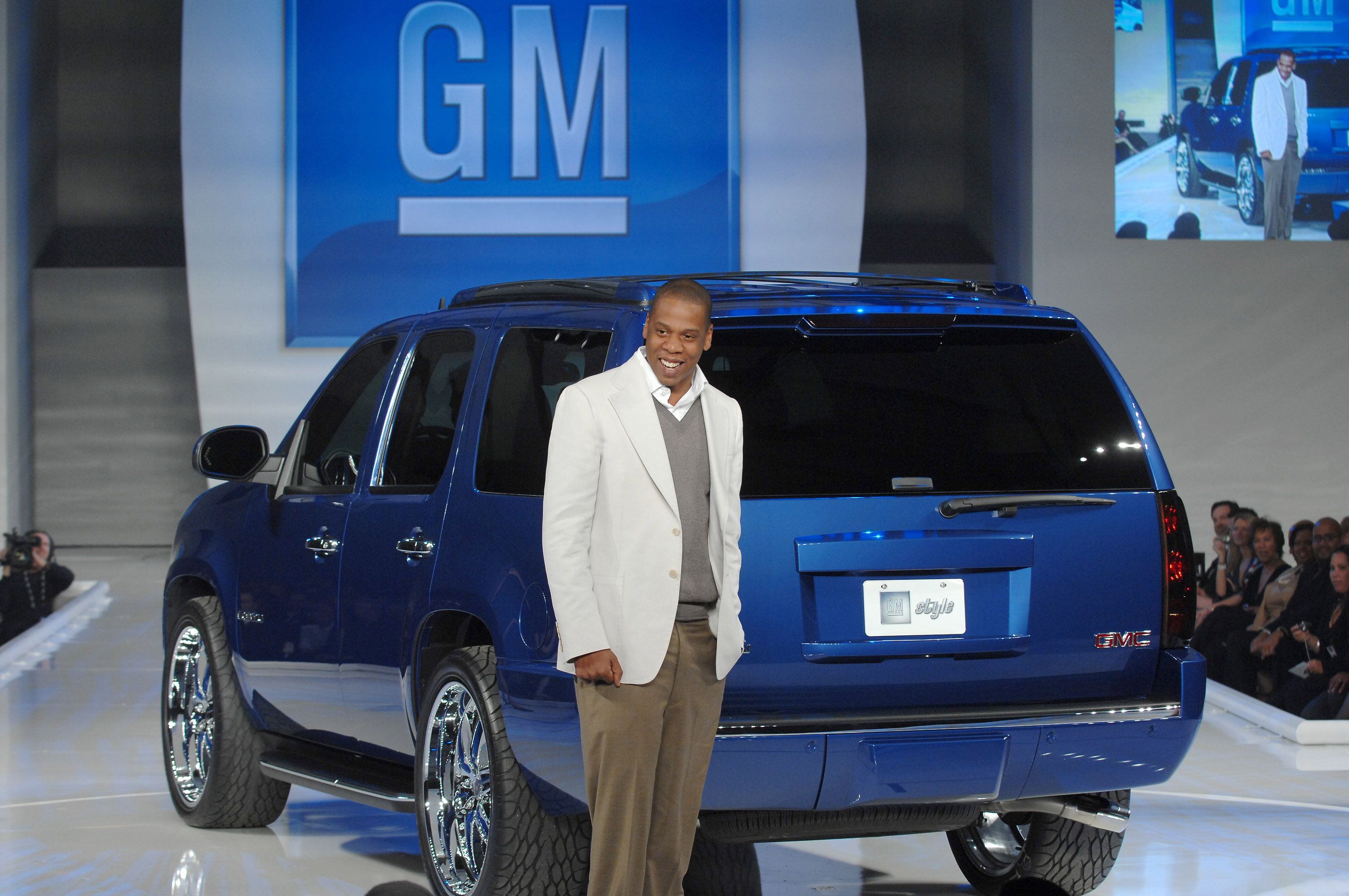 Jay Z at the 2007 GM Style show Photo by Dimitrios Kambouris/WireImage via Getty