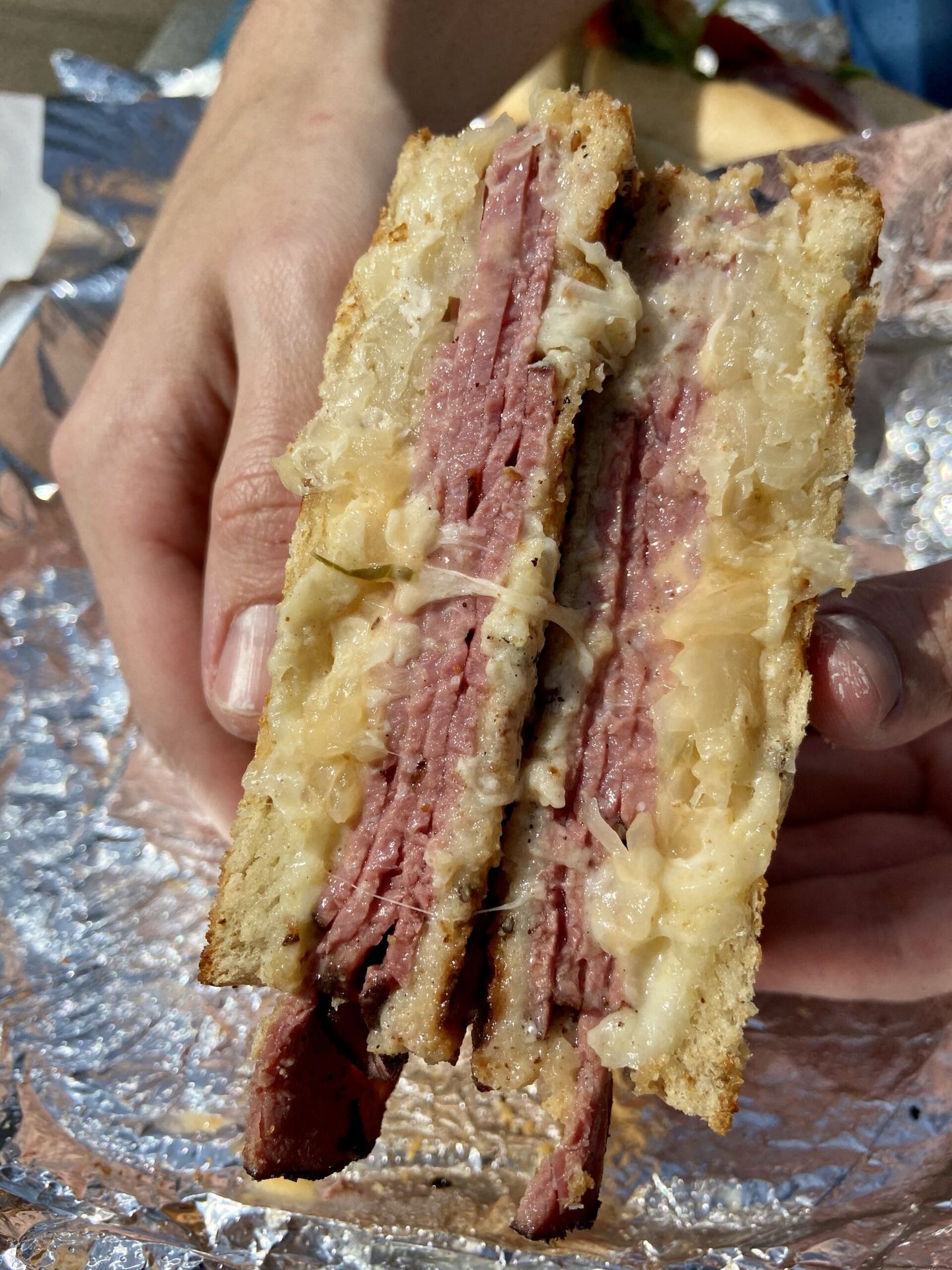 Reuben from Common Market in Plaza Midwood