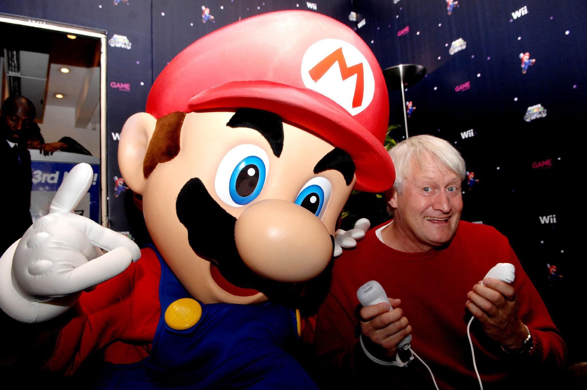 The voice of Super Mario, Charles Martinet,