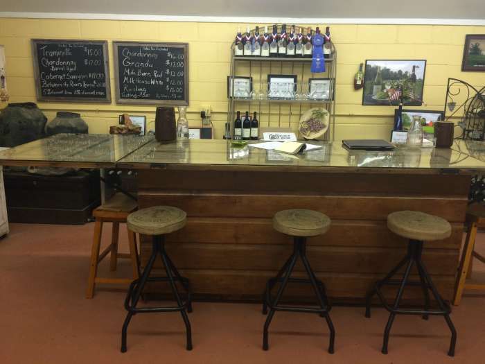 Baker Buffalo Creek tasting room