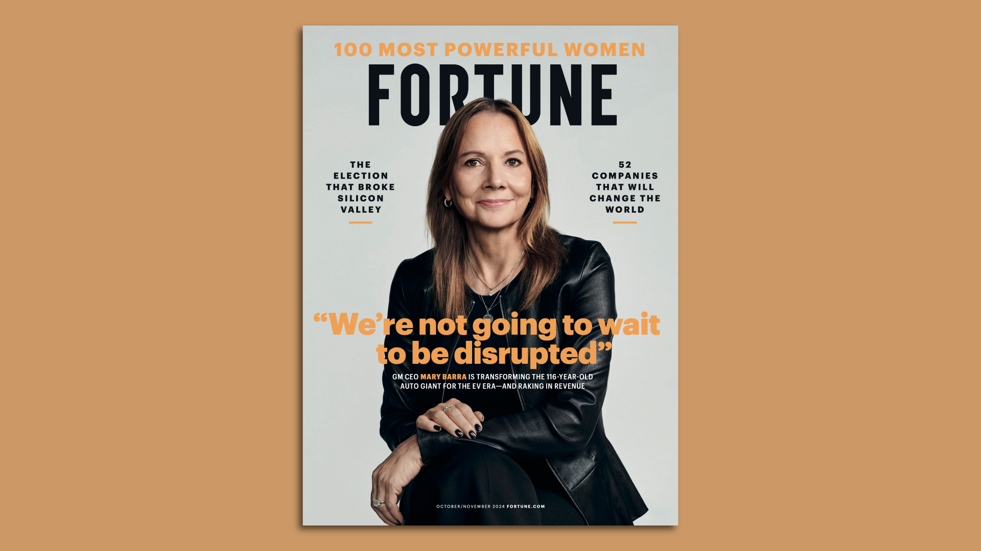Fortune magazine cover with Mary Barra