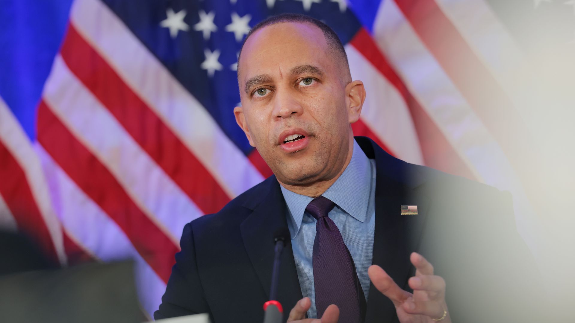 House Minority Leader Hakeem Jeffries