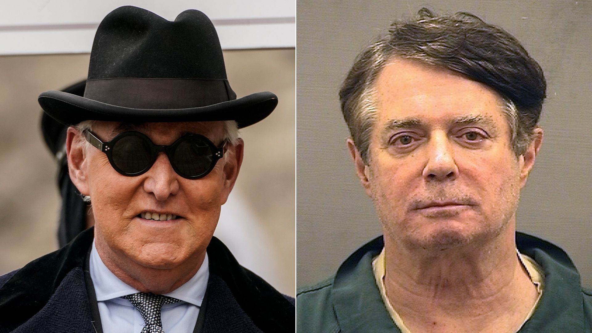 Photos of Roger Stone and Paul Manafort