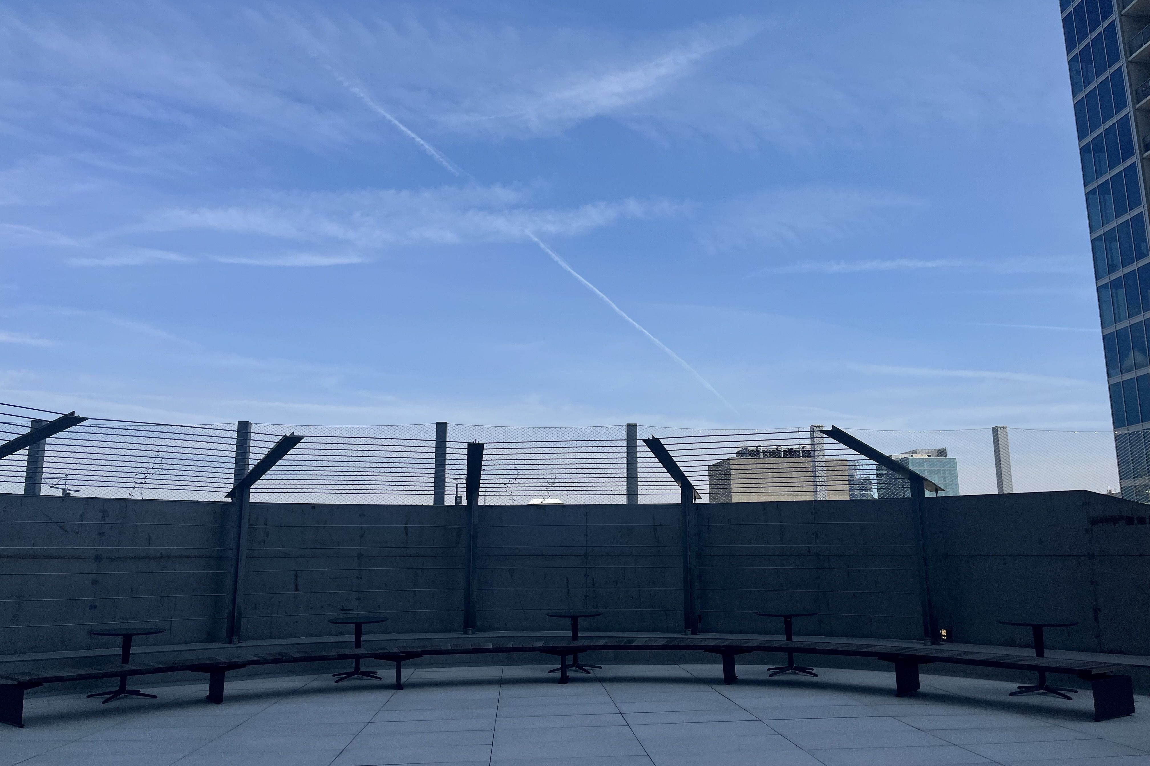 Outside seating area