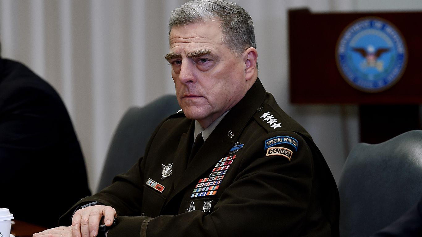 Israel is trying to use top General Mark Milley as a conduit to Biden in Iran