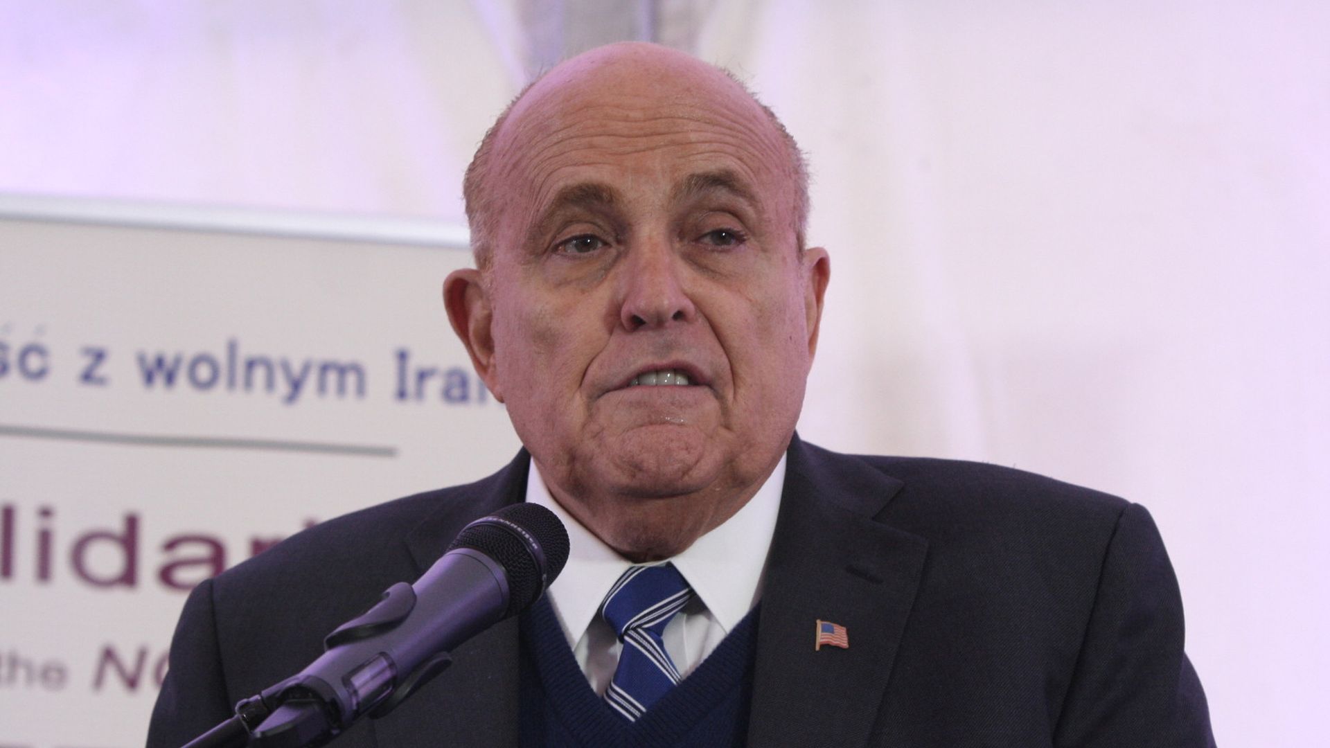 Rudy Giuliani says President Trump won't look at the issue of granting pardons until the Mueller probe concludes.