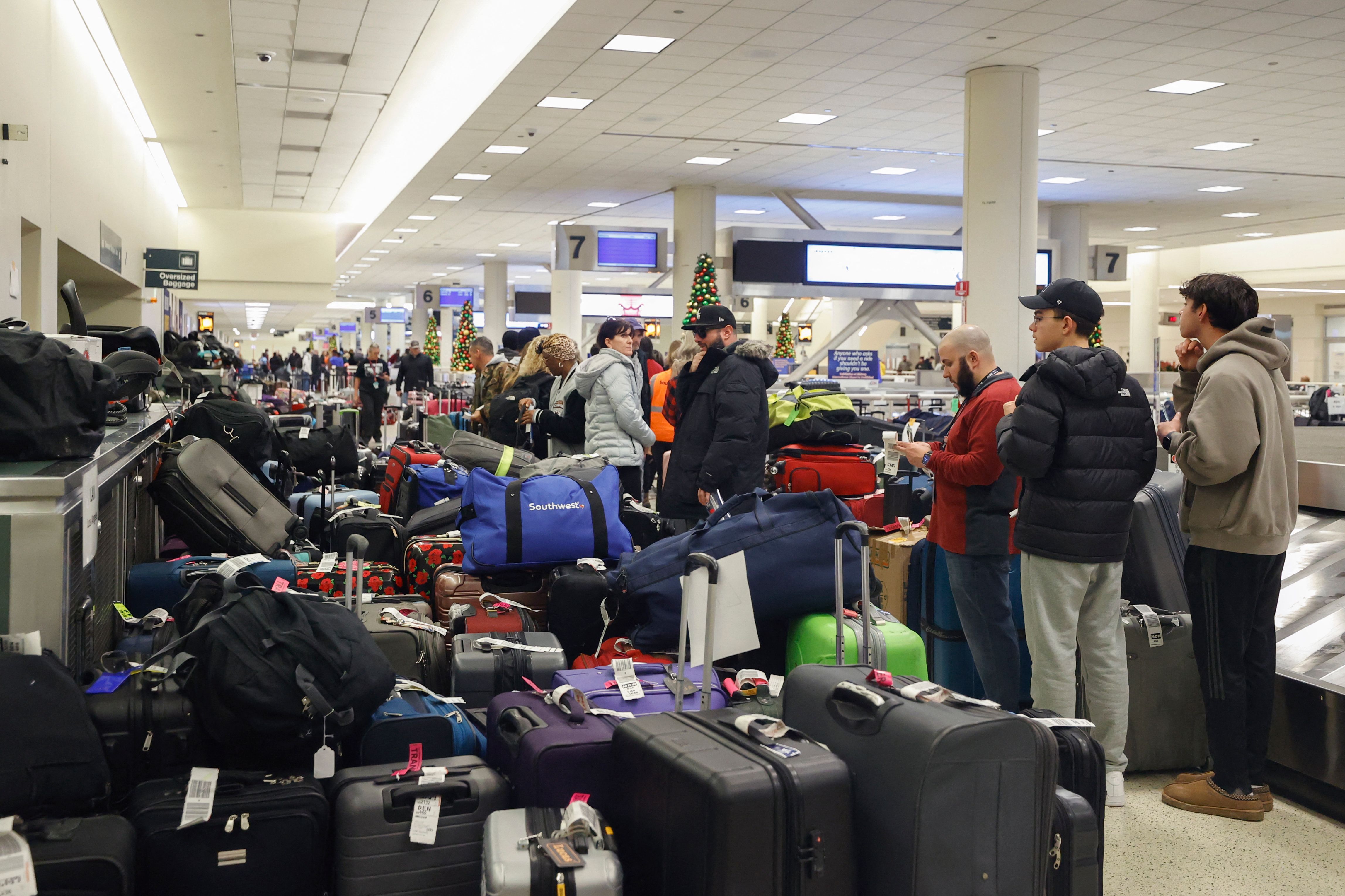 Southwest cancellations What to know about lost luggage baggage claims