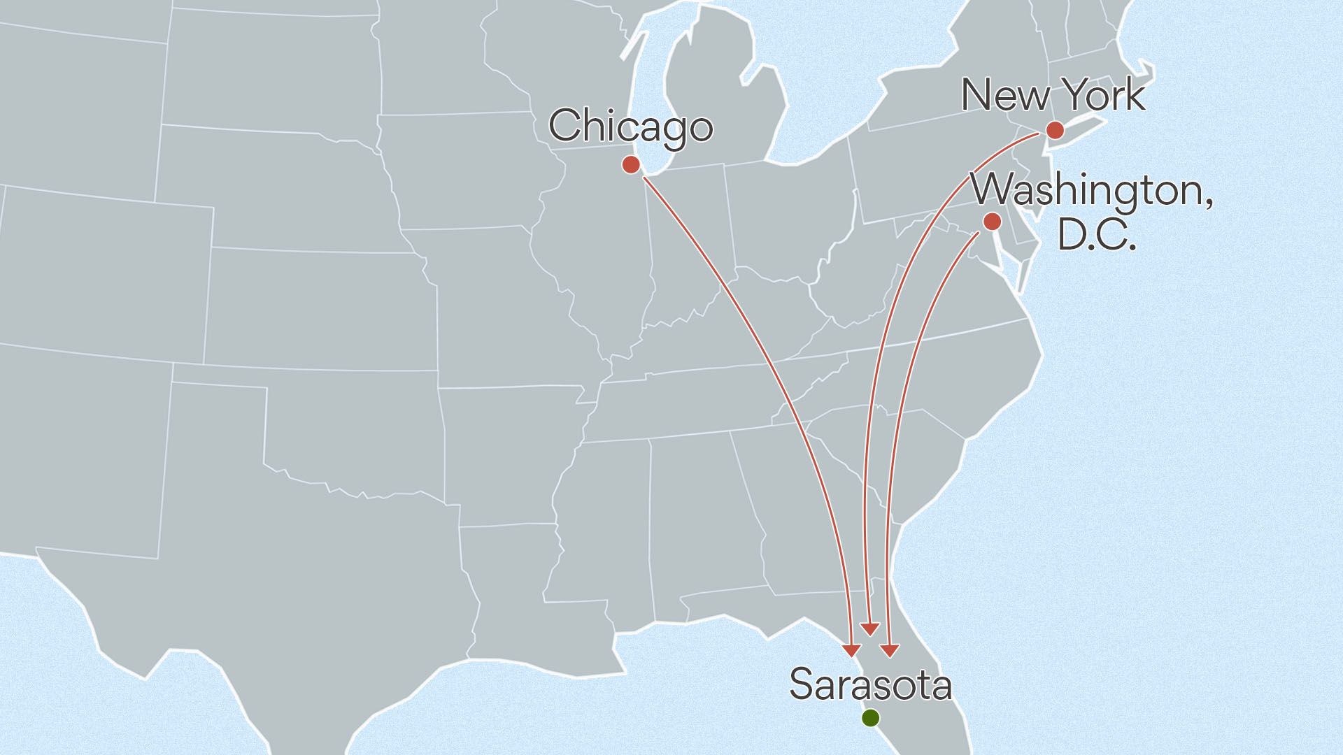 Data: Zillow; Map: Sarah Grillo/Axios