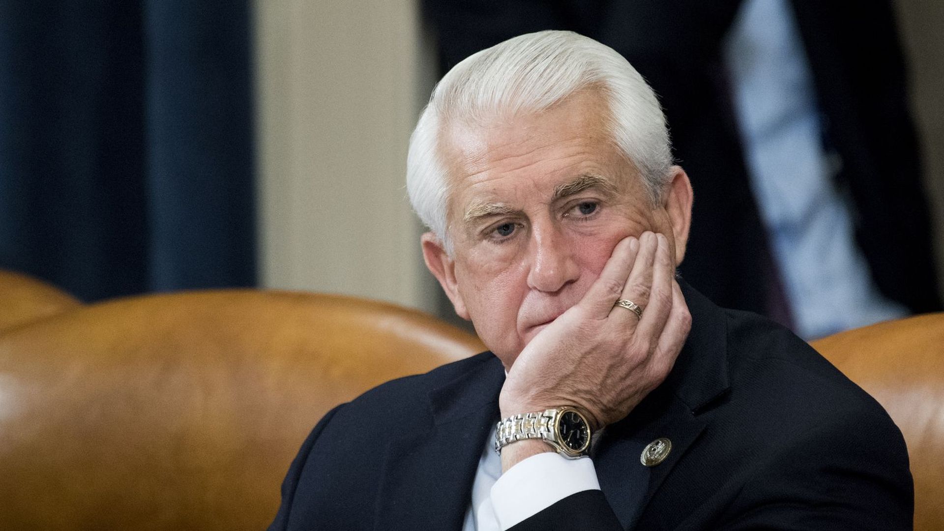 Rep. Dave Reichert (R-Wash.) in the Longworth House Office Building on Nov. 8, 2017. Photo: Bill Clark/CQ Roll Call
