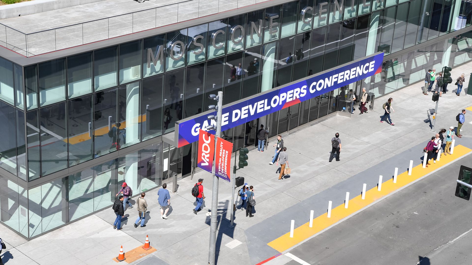 a shot of a prior year's GDC