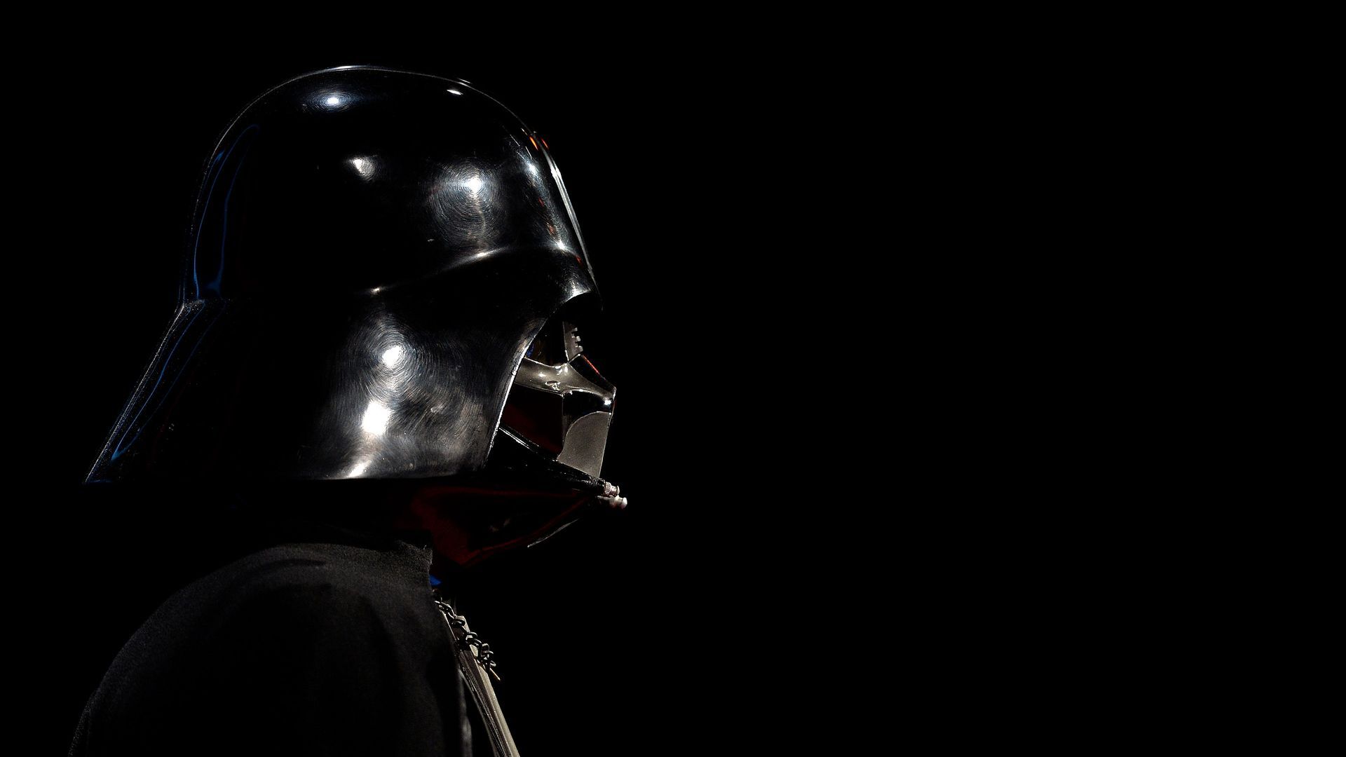 Darth Vader's helmet.
