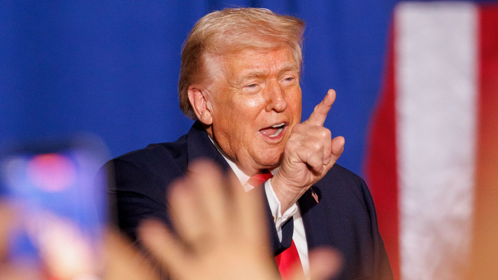 A photo of Donald Trump.