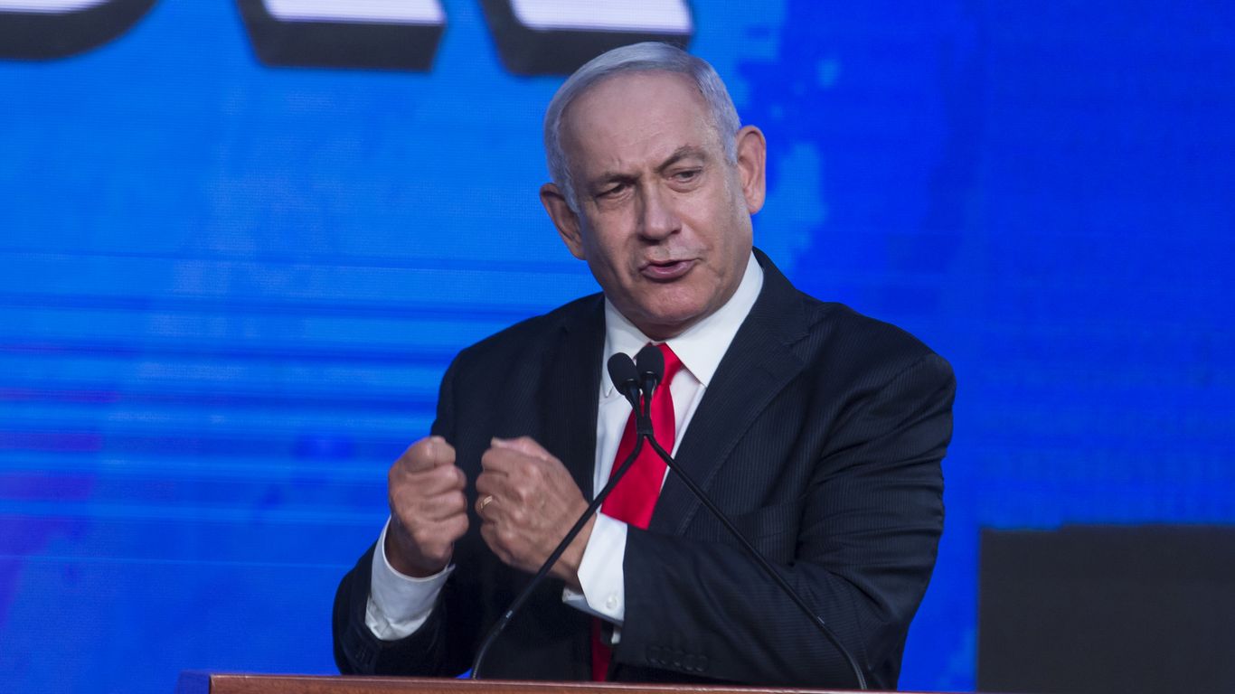 Netanyahu took the opportunity to form a new Israeli government, despite not having a majority