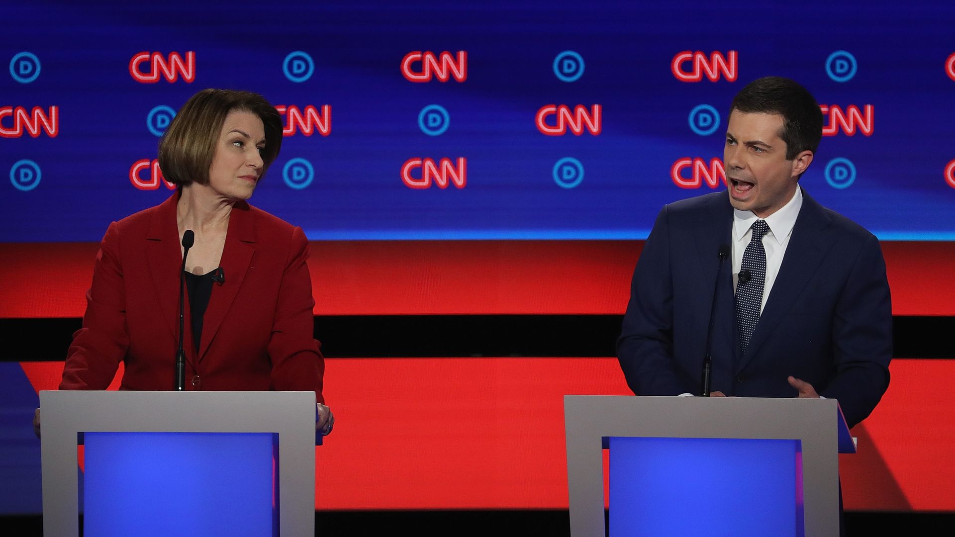 Klobuchar and Buttigieg