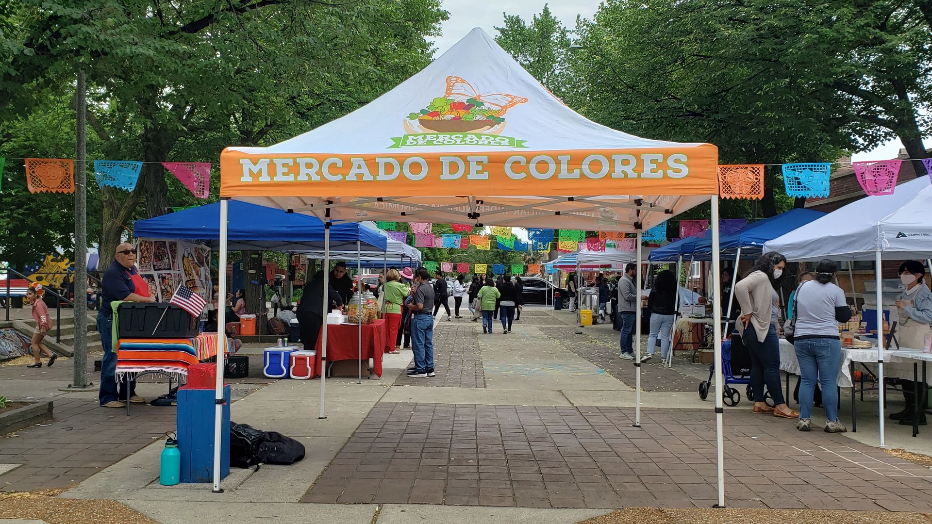 Market tent