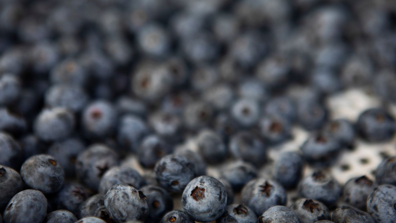 Here's why the FDA hit frozen blueberries with its highest risk warning - Axios image