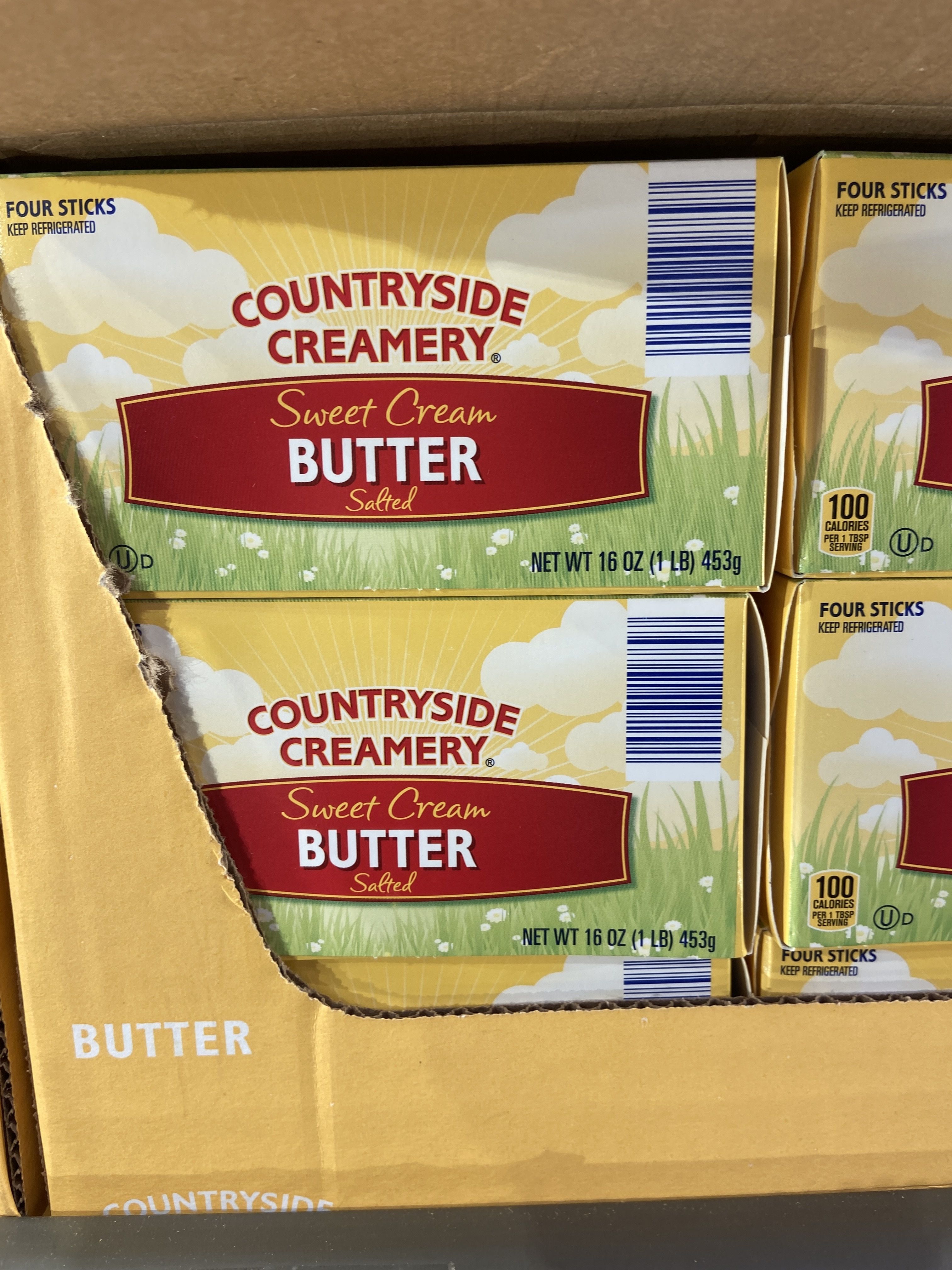 Butter at Aldi.