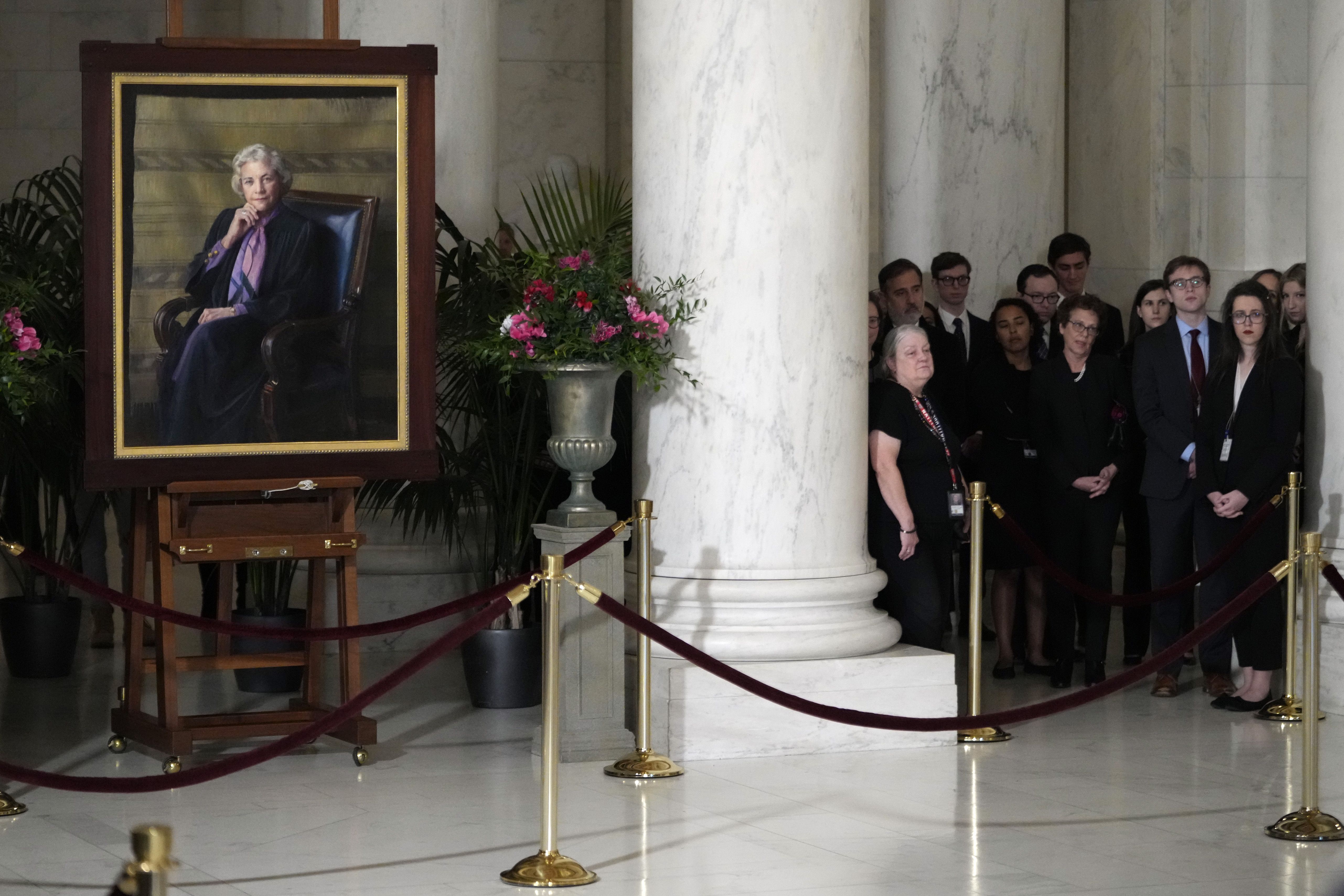 In Photos Sandra Day Oconnor Lies In Repose At The Supreme Court