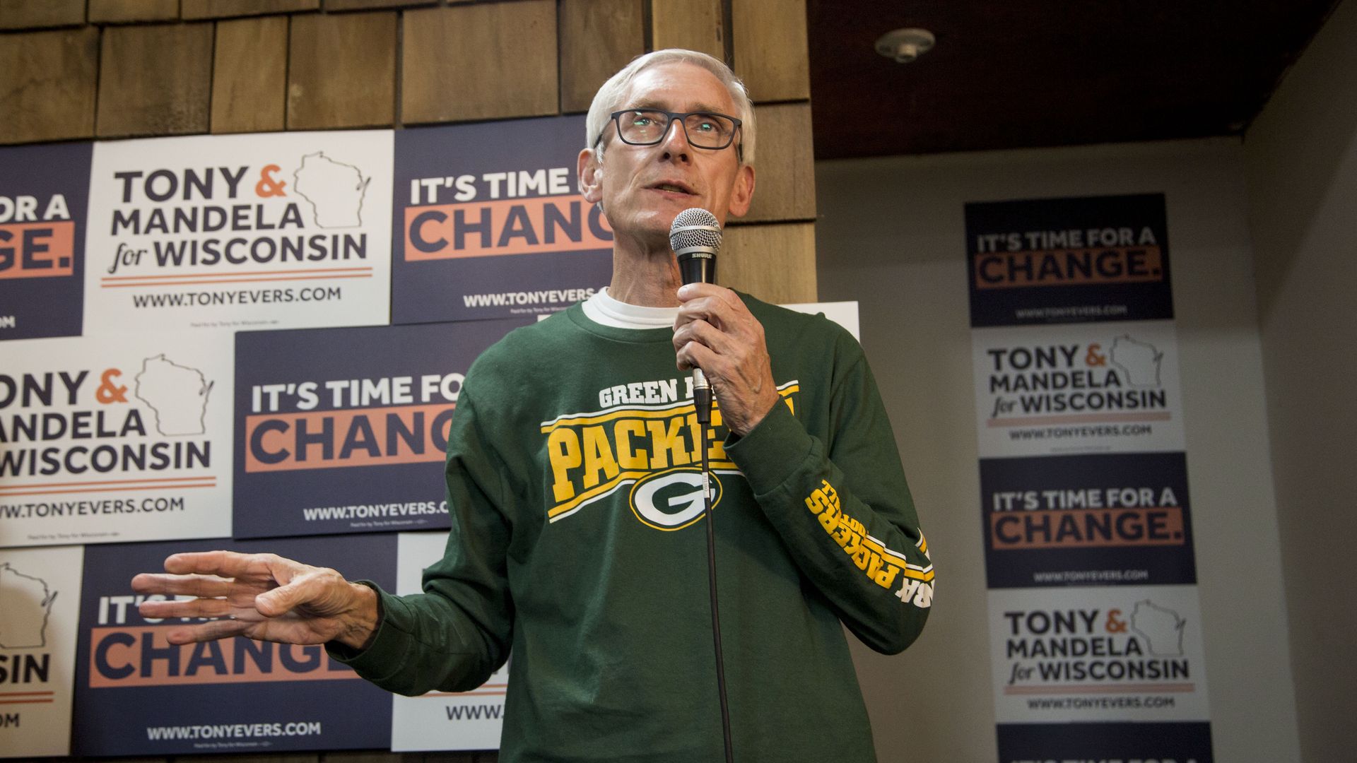 Wisconsin Democratic Gov.elect Tony Evers.